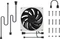 Alphacool Apex Stealth Metall Chrome 2500rpm, 140mm Vorschaubild