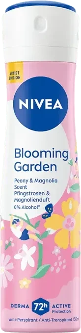 Nivea Anti-Transpirant Blooming Garden Deodorant Spray, 150ml