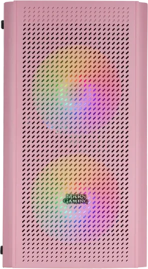 Mars Gaming MC300 Pink, Glasfenster