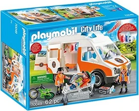 playmobil City Life Rettungswagen mit Licht und Sound