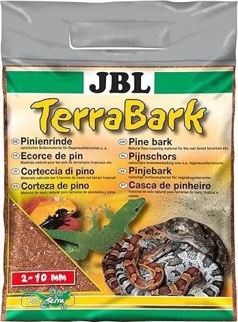 JBL TerraBark Pinienrinde Terrariensubstrat, 2-10mm, 5l