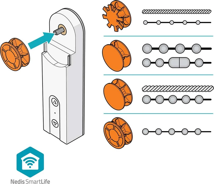 Nedis SmartLife Vorhang Roboter, elektrischer Vorhangmotor
