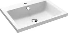 Kaldewei Puro 3154 Aufsatzwaschtisch 60x46x4cm, Perl-Effekt, alpinweiß matt