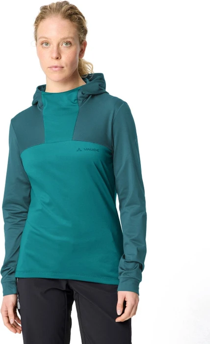 Vaude Qimsa Hoody Trikot langarm fjord green (Damen)