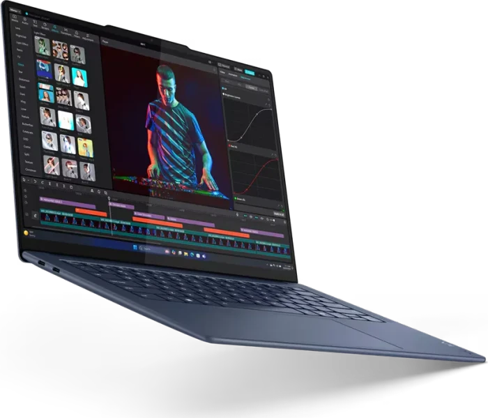 Lenovo Yoga Slim 7 14Q8X9, Cosmic Blue, Snapdragon X Elite - X1E-78-100, 32GB RAM, 1TB SSD, DE