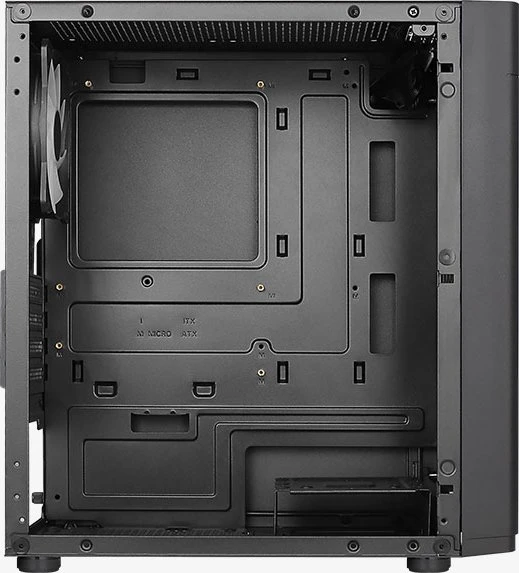 AeroCool Hexform, inkl. 3x Lüfter, Lüfter LED RGB, Glasfenster