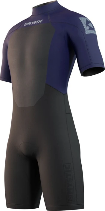 Mystic Brand Back Zip Shorty kurzarm 3/2/2mm night blue (Herren)