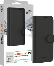 Eiger North Folio Case für Samsung Galaxy S26+ schwarz