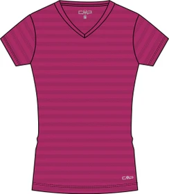 CMP Horizontal Mesh Funktionsshirt kurzarm magenta (Damen)
