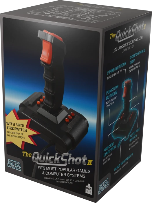 Retro Games Ltd. The Quickshot II Joystick (PC/MAC)
