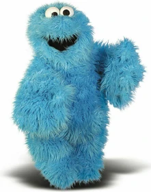 Living Puppets Sesamstraße - Krümelmonster 45cm