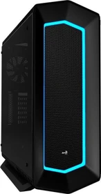 AeroCool Project7 P7-C1 Tempered Glass Edition schwarz, Glasfenster