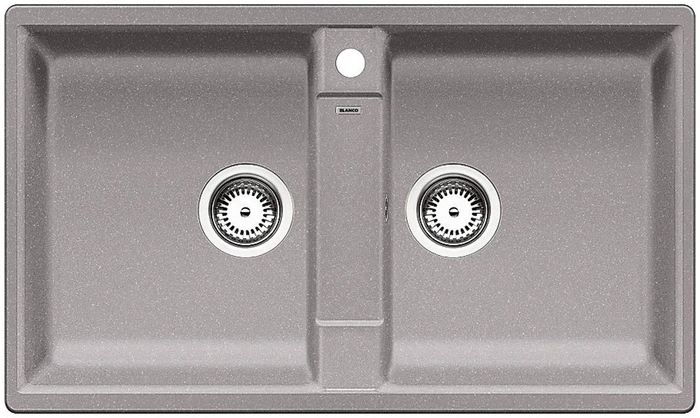 Blanco Zia 9 Doppelspüle alumetallic