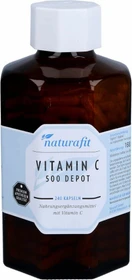 naturafit Vitamin C 500 Depot Kapseln, 240 Stück