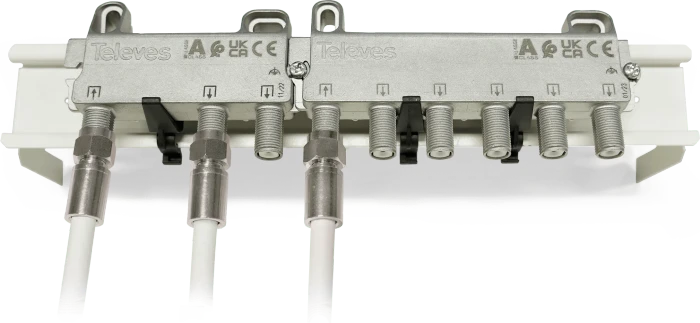 Televes SAV 614 FZ 6-fach F-Verteiler 5...2400 MHz 12/11 dB