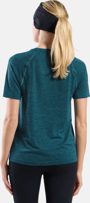 Odlo Essential Seamless 2.0 Laufshirt kurzarm reflecting pond melange (Damen)