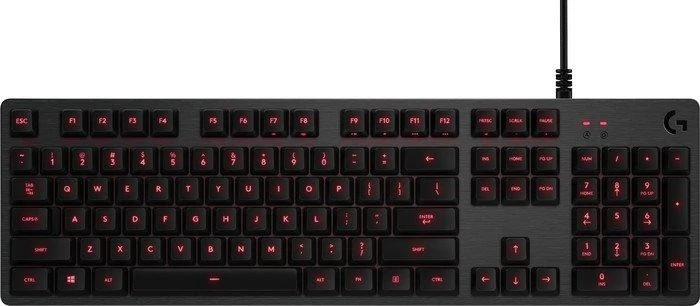 Logitech G413, schwarz, Romer-G Tactile, USB, ES