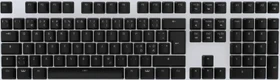Wooting ABS Keycap Set, Kunststoff (ABS), OEM-Profil, schwarz, 109 Tasten, ISO-ND