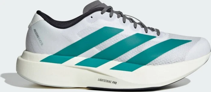 adidas Adizero Evo SL cloud white/pure teal/grey four (Herren)