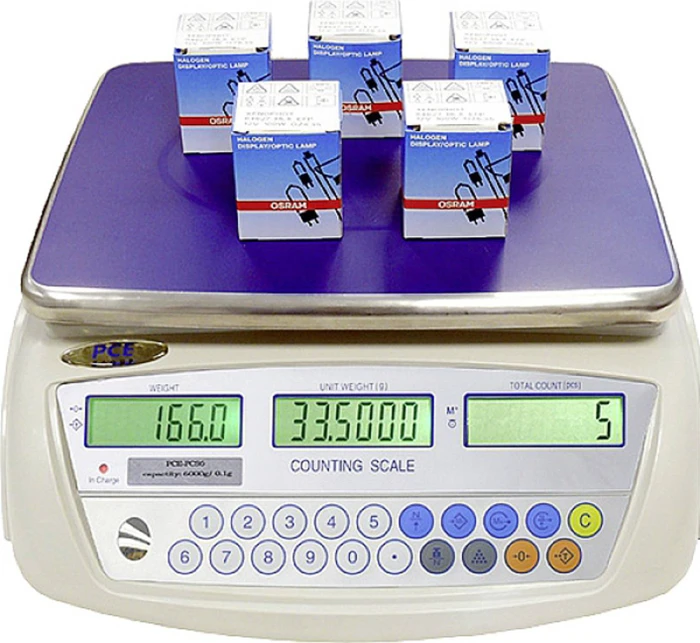PCE Instruments PCE-PCS 6, Plattformwaage, 6kg, 0.1g
