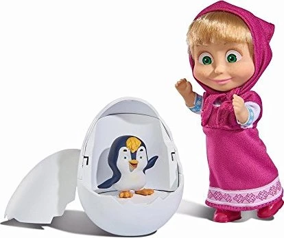 Simba Toys Mascha und der Bär - Masha Pinguin im Ei