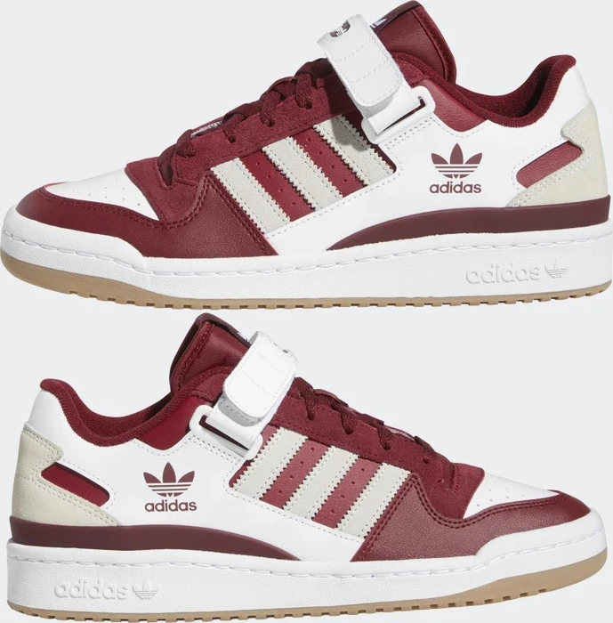 adidas Forum Low collegiate burgundy/grey one/cloud white