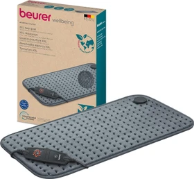 Beurer HK 123 XXL Heizkissen Green Planet cosy grey