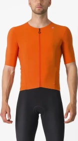 Castelli Premio Black Trikot kurzarm orange rust (Herren)