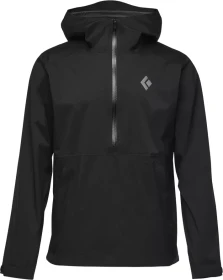 Black Diamond StormLine Stretch Rain Shell Anorak schwarz (Herren)