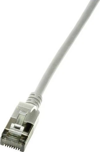 LogiLink TPE Slim Patchkabel, Cat6a, U/FTP, RJ-45/RJ-45, 1.5m, grau
