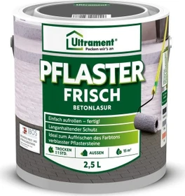 Ultrament Pflaster Frisch Betonlasur anthrazitgrau, 2.5l