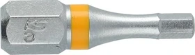 KS Tools TORSIONpower Innensechskant Bit 1/4", 3x25mm, 1 Stück