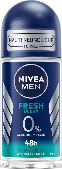 Nivea MEN Fresh Ocean Deodorant Roll-On, 50ml