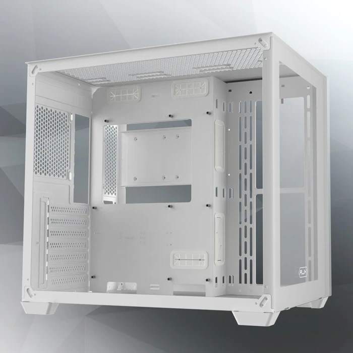 Raijintek Paean C7, weiß, Glasfenster