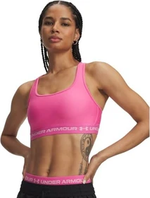 Under Armour Armour Mid Crossback Sport-BH pink frenzy/prime pink (Damen)