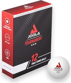 Joola Tournament 3-Stern 40+ Tischtennisbälle, 12 Stück