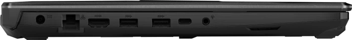 ASUS TUF Gaming F15 FX506HF-HN014, Graphite Black, Core i5-11400H, 8GB RAM, 512GB SSD, GeForce RTX 2050, DE