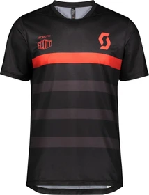 Scott Trail Flow Pro Trikot kurzarm black/fiery red (Herren)