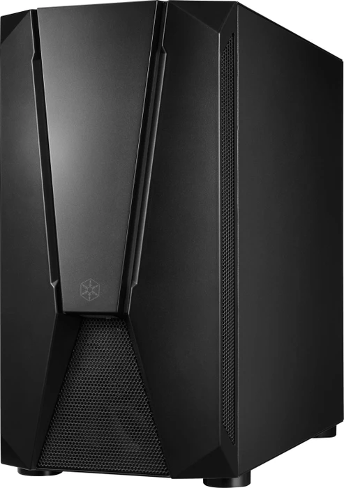 SilverStone Fara V1M Pro, schwarz, Glasfenster
