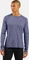 Odlo X-Alp Performance Wool 115 Laufshirt langarm skipper blue melange (Herren) Vorschaubild