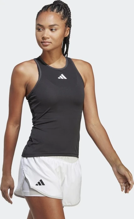 adidas Club Tennis Funktionsshirt ärmellos schwarz (Damen)