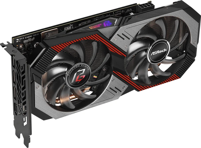 ASRock Radeon RX 5500 XT Phantom Gaming D 8G OC, RX5500XT PGD 8GO, 8GB GDDR6, HDMI, 3x DP