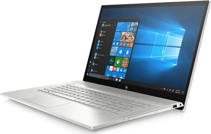 HP Envy 17-ce0000ng, Natural Silver, Core i5-8265U, 16GB RAM, 512GB SSD, GeForce MX250, DE