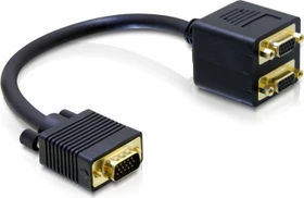 DeLOCK VGA [Stecker]/2x VGA [Buchse] Adapterkabel (65060)