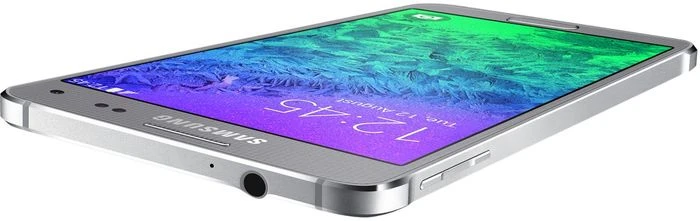 Samsung Galaxy Alpha SM-G850F silber