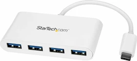 StarTech USB-Hub, 4x USB-A 3.0, USB-C 3.0 [Stecker] (HB30C4ABW)