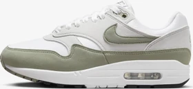 Nike Air Max 1 white/neutral grey/black/light army (Damen)