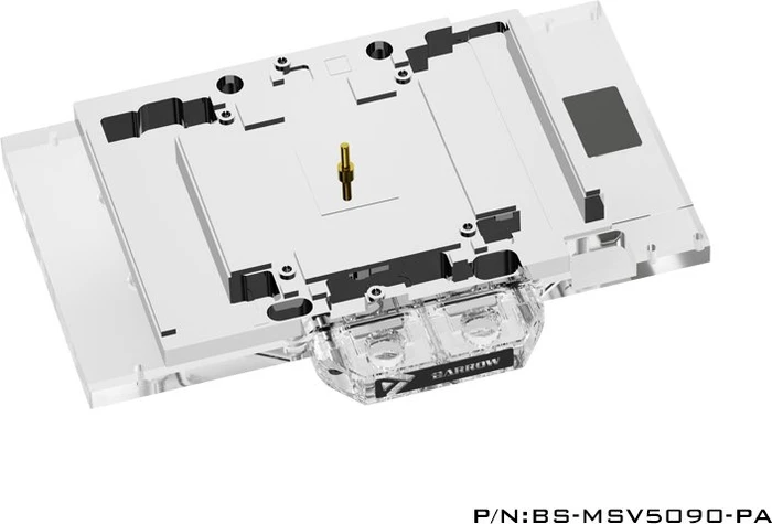 Barrow NVIDIA RTX 5090 LRC 2.0 Full Coverage GPU Water Block, MSI Ventus 5090, BS-MSV5090-PA, weiß