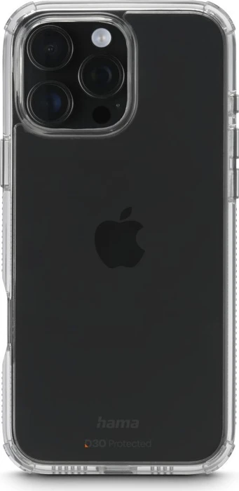 Hama Handyhülle Extreme Protect für Apple iPhone 16 Pro Max transparent