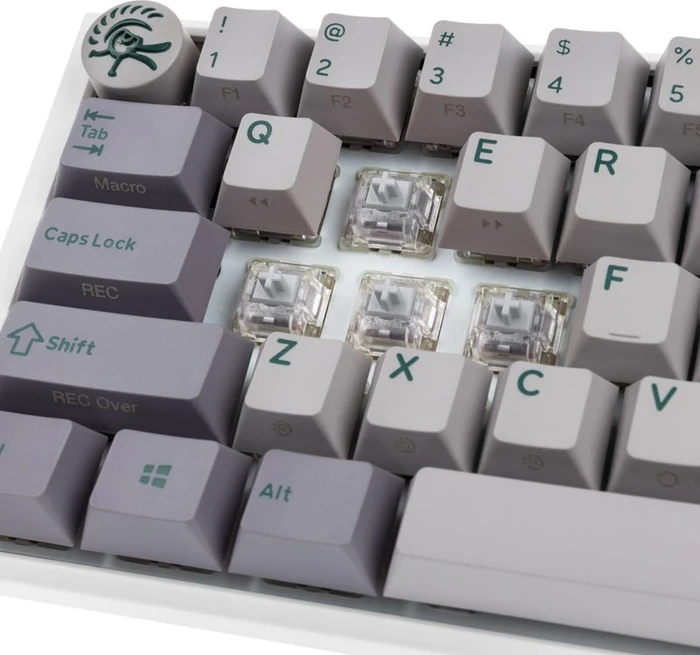 Ducky One 3 Mini, Mist Grey, PBT, LEDs RGB, MX SPEED RGB Silver, USB, US